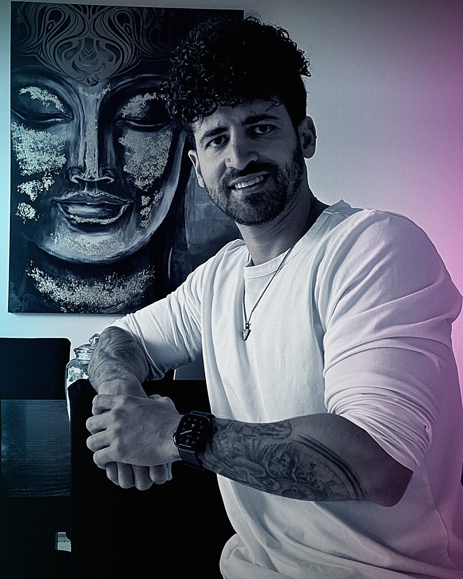 Retrato do escritor Jack Noronha